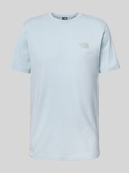 T-Shirt mit geripptem Rundhalsausschnitt von The North Face - 24