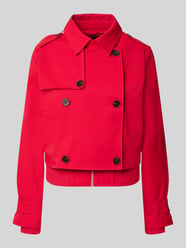 Kurzer Trenchcoat mit Ärmelriegeln von monari - 36