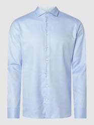 Super Slim Fit Business-Hemd aus Twill  von Seidensticker Super SF Blau - 21