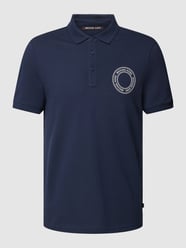 Poloshirt mit Label-Print von Michael Kors Blau - 46