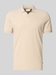 Regular Fit Poloshirt aus Baumwoll-Mix von s.Oliver RED LABEL Beige - 10