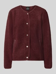 Regular Fit Jacke mit Strukturmuster Modell 'Selma' von Didriksons Bordeaux - 16