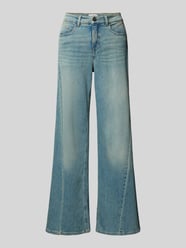 Wide fit jeans in used-look, model 'Melly cooles' van OPUS PANTS - 1