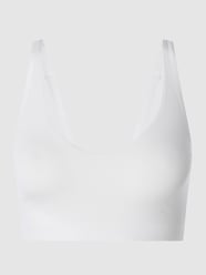 Soft-beha van katoenmix  van Palmers Wit - 34