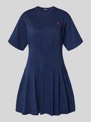 Licht uitlopende sweatjurk van puur katoen van Polo Ralph Lauren - 8