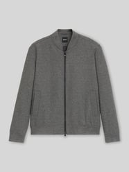 Bluzon o kroju slim fit z dodatkiem wełny model 'HANRY' od BOSS - 2