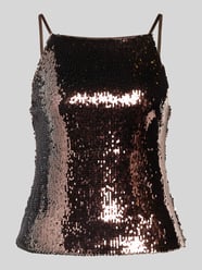 Top met bandjes en pailletten, model 'Inska' van LeGer by Lena Gercke - 5