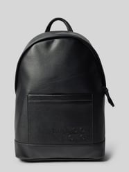 Rucksack aus einer Lederalternative von Marc O'Polo Schwarz - 16