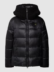 Steppjacke mit Kapuze von Blauer Usa Schwarz - 16