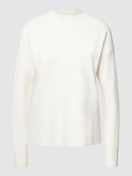Strickpullover mit Strukturmuster von Christian Berg Woman Weiß - 19