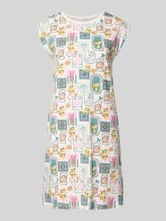 Nachtjapon van modalmix in all-over look van SKINY - 2