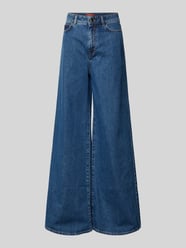 Wide Leg Jeans aus reiner Baumwolle Modell 'SARONG' von Max Mara Studio - 42