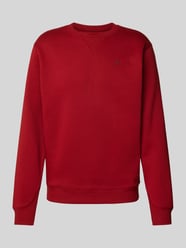 Sweatshirt mit Label-Stitching von G-Star Raw Rot - 16