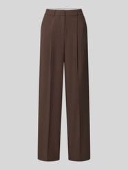 Wide fit stoffen broek met viscose, model 'Ellis' van JJXX - 18