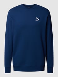 Sweatshirt mit Label-Stitching von PUMA PERFORMANCE Blau - 14