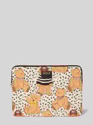 Laptoptasche mit Label-Detail von WOUF Beige - 40