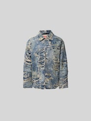 Jeansjacke mit Reißverschluss von Diesel - 5