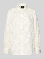 regular fit overhemdblouse met floraal motief van s.Oliver BLACK LABEL - 17