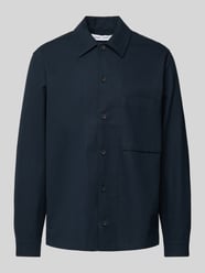 Regular Fit Hemdjacke aus Baumwoll-Leinen-Mix Modell 'SADAMON' von Samsøe Samsøe - 1