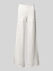 Gebreide broek met steekzakken model 'Aurea' van OH APRIL - 19