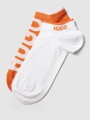 Sneakersocken mit Label-Details im 2er-Pack von HUGO Orange - 17