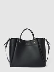Handtasche mit Label-Detail Modell 'WAVE' von ARMANI EXCHANGE Schwarz - 32