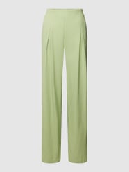 Stoffen broek met stolpplooien, model 'MYMILO' van Vero Moda Groen - 40