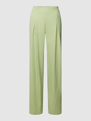 Stoffen broek met stolpplooien, model 'MYMILO' van Vero Moda Groen - 24