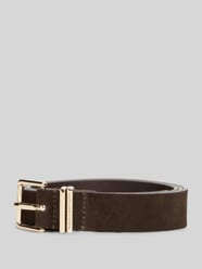 Riem van echt leer met reliëflogo van Tommy Hilfiger - 29