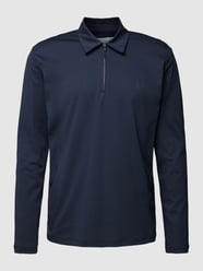 Poloshirt in design met lange mouwen van Baldessarini - 47