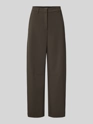 Barrel Leg Hose mit Viskose-Anteil von CAMBIO Beige - 33