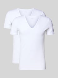 T-shirt met stretch, model 'Het onderhemd' van Mey - 18