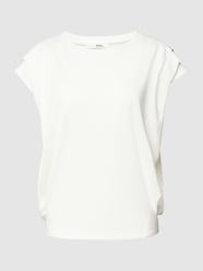 T-shirt z krótkimi rękawami model ‘CAELEN’ od Brax Biały - 40