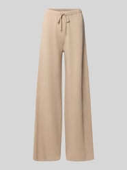 Wide Fit Stoffhose mit Viskose-Anteil Modell 'Vella' von Mango Beige - 40