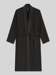 Regular Fit badjas met logo-opschrift van BOSS - 6