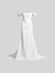 Brautkleid mit Karree-Ausschnitt von LUXUAR FASHION - 41