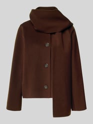Regular Fit Jacke aus Schurwoll-Mix mit Kaschmir-Anteil von Luisa Cerano - 46