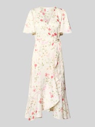 Sukienka koktajlowa w kopertowy styl model 'THEA' od YAS - 10