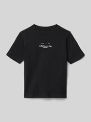 t-shirt z okrągłym dekoltem model 'CASSIS' od JACK & JONES - 32