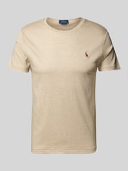 T-shirt z wyhaftowanym logo od Polo Ralph Lauren - 37