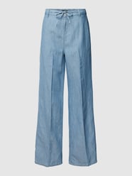 Spodnie materiałowe z imitacji denimu model ‘Mapril’ od OPUS - 35