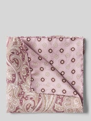 Seideneinstecktuch mit Paisley-Muster von Verugia Rosa - 15