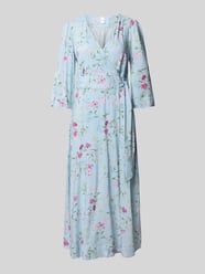 Wickelkleid mit V-Ausschnitt Modell 'SAVANNA' von YAS - 29