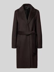 Lange jas met strikceintuur van s.Oliver BLACK LABEL - 12