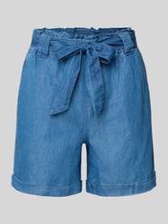 Loose Fit Jeansshorts aus Baumwoll-Lyocell-Mix Modell 'BEA SMILLA' von Only - 21
