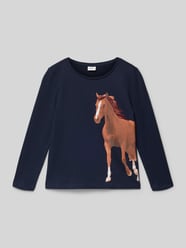 Regular fit shirt met lange mouwen van puur katoen van s.Oliver RED LABEL - 36