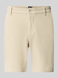 Szorty chino w kroju nowoczesny fit z mieszanka bawełny model 'KANE1' od BOSS - 33