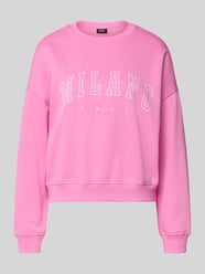 Oversized Sweatshirt aus Baumwoll-Mix Modell 'SWEAT LIFE' von ONLY - 25