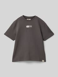 T-Shirt mit Label-Print von Garcia - 7