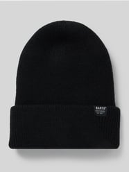 Beanie mit Label-Detail Modell 'KINABALU' von Barts Schwarz - 13